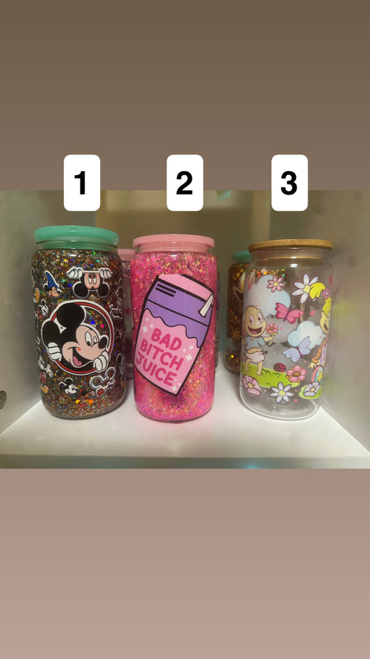 pre made Snowglobes